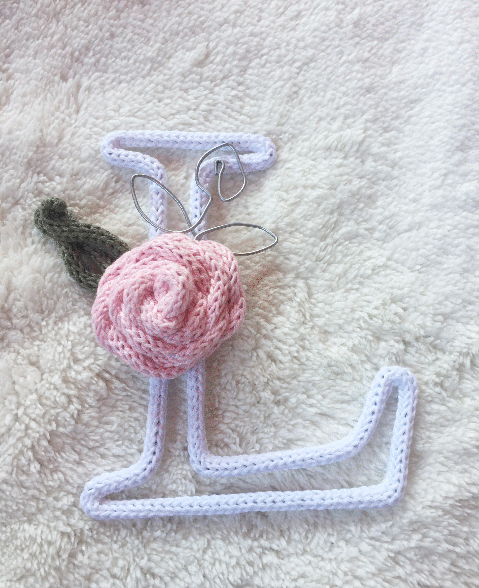 Decoração Letra em Tricotin - Imagem 3