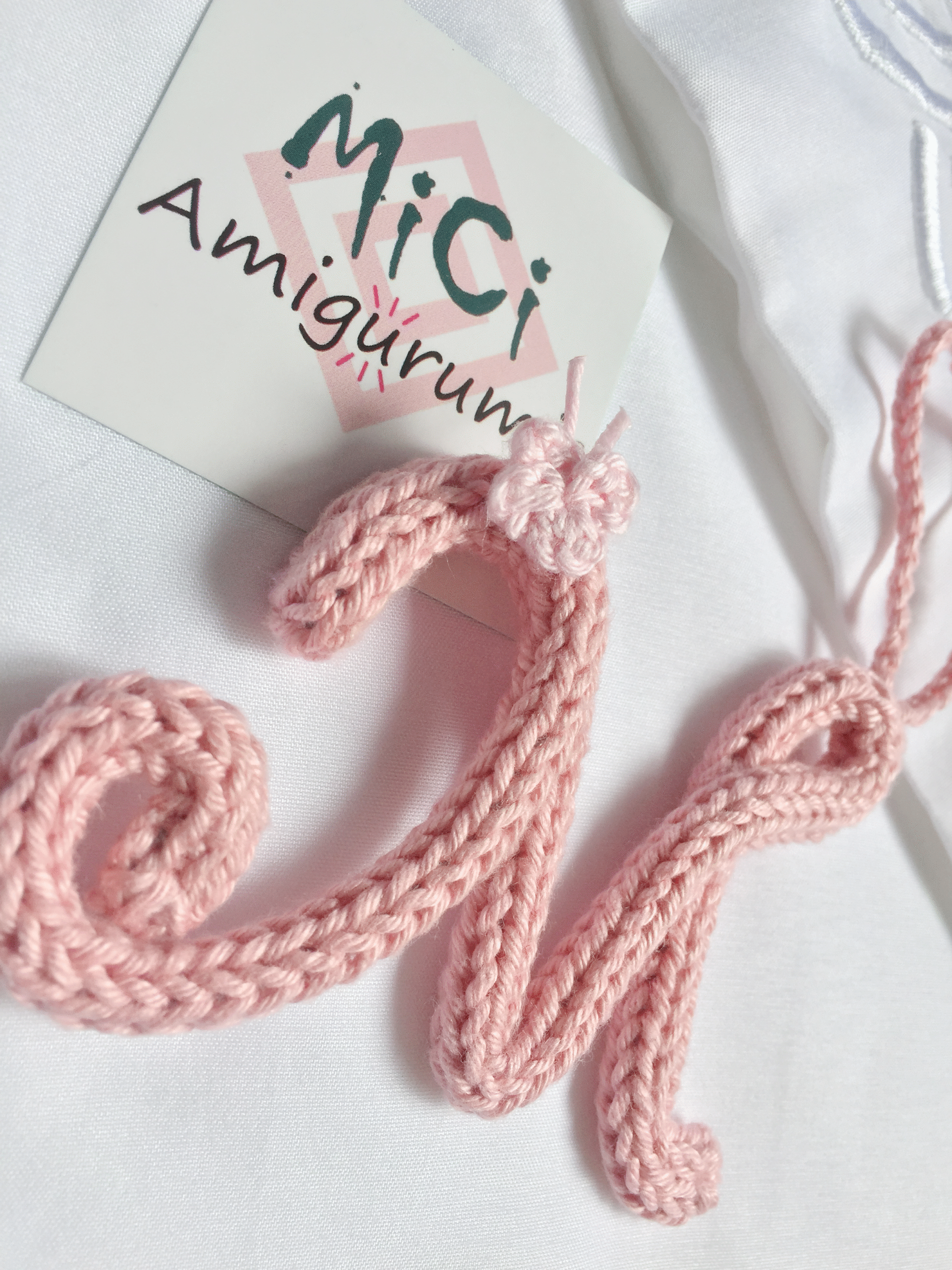 Chaveiro Letra em Tricotin - Imagem 3